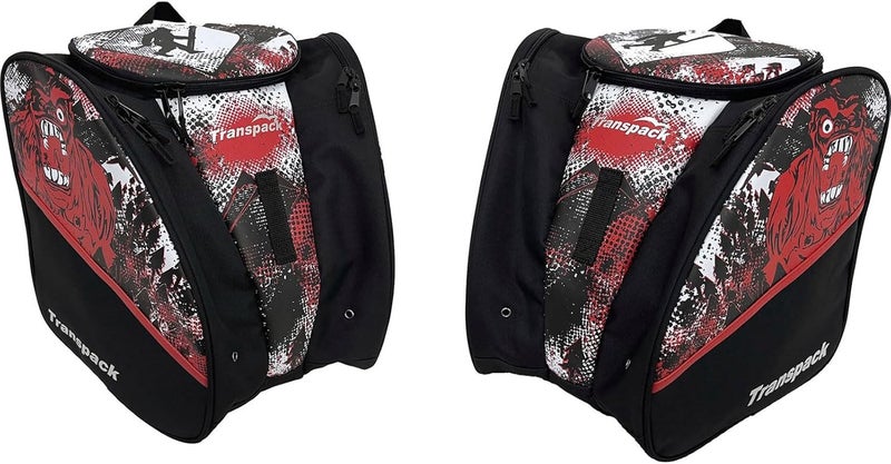 Transpack Edge Junior+ 38L Water-Resistant Padded Multi-Compartment Ski/Snowboard Boot Helmet Goggles & Gear Backpack Bag - Image 3